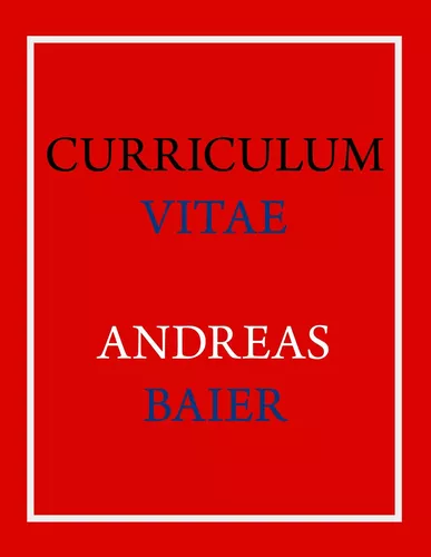Curriculum Vitae – Andreas Baier