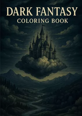 Dark Fantasy Coloring Book