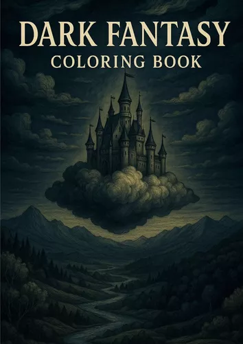 Dark Fantasy Coloring Book