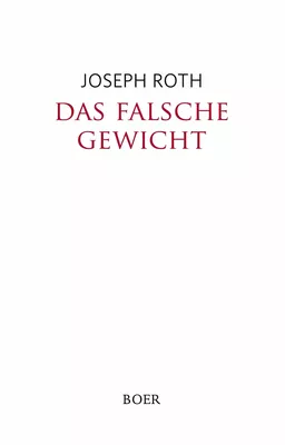 Das falsche Gewicht