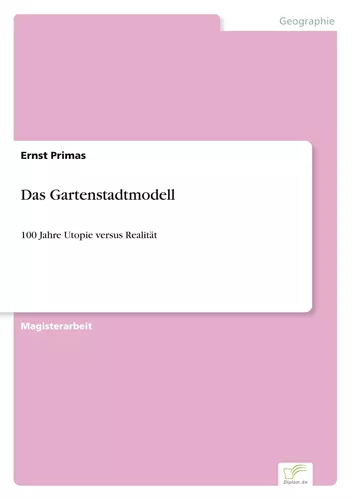 Das Gartenstadtmodell