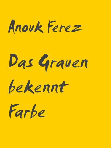 Das Grauen bekennt Farbe