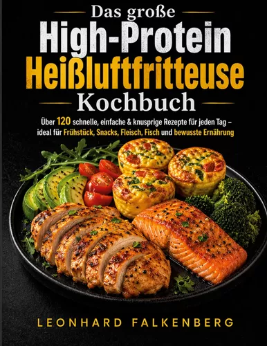 Das große High-Protein Heißluftfritteuse Kochbuch