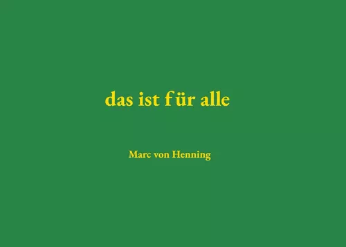 das ist für alle