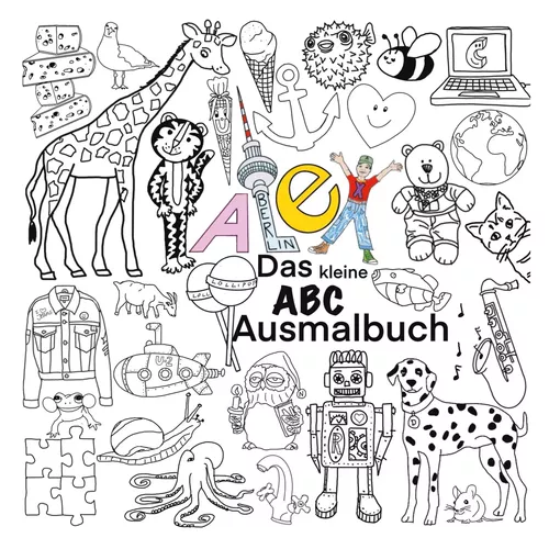 Das kleine ABC Ausmalbuch