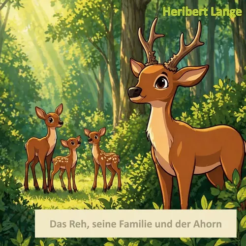 Das Reh, seine Familie und der Ahorn