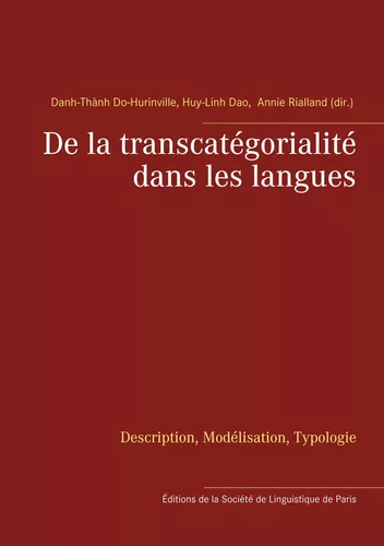 De la transcatégorialité dans les langues