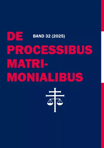De Processibus Matrimonialibus Band 32 (2025)