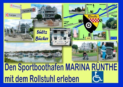 Den Sportboothafen Marina Rünthe mit dem Rollstuhl erleben