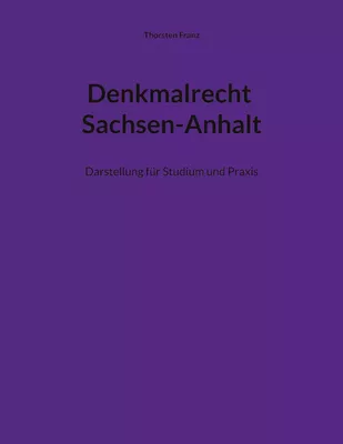 Denkmalrecht Sachsen-Anhalt