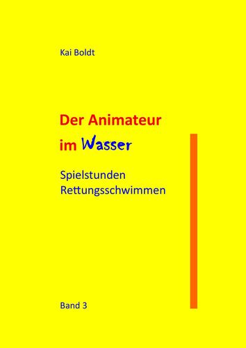 Der Animateur im Wasser