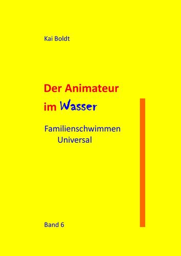 Der Animateur im Wasser