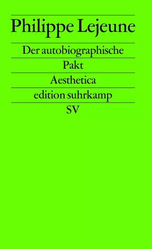 Der autobiographische Pakt