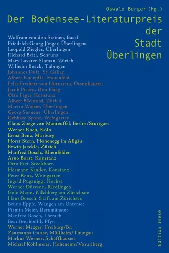 Der Bodenseeliteraturpreis der Stadt Überlingen