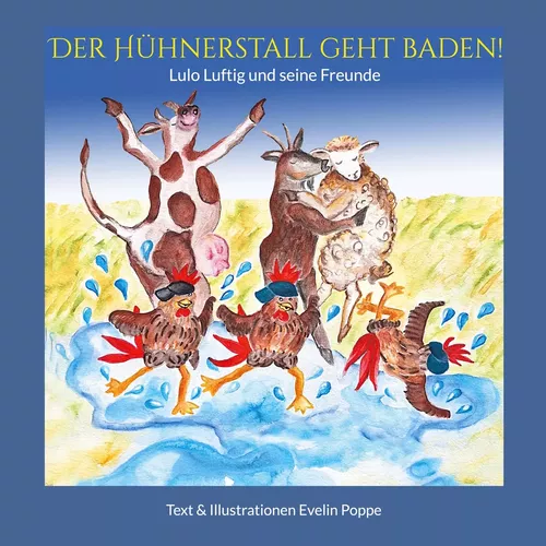 Der Hühnerstall geht baden!