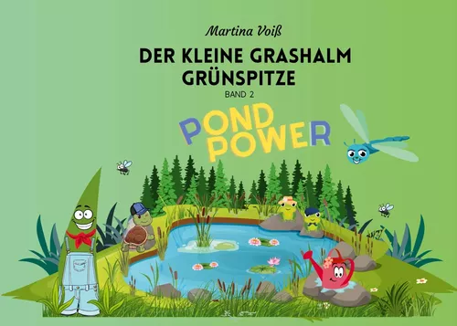 Der kleine Grashalm Grünspitze