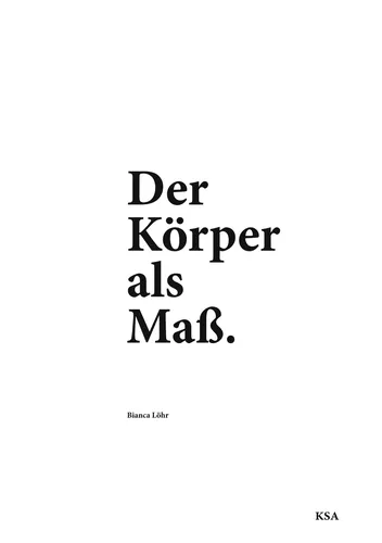 Der Körper als Maß