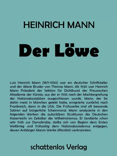 Der Löwe