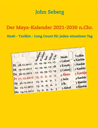 Der Maya-Kalender 2021-2030 n.Chr.