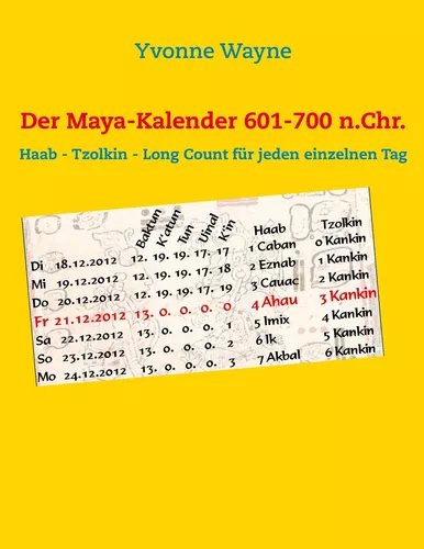 Der Maya-Kalender 601-700 n.Chr.