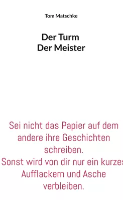 Der Turm und Der Meister