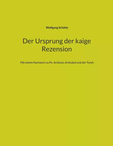Der Ursprung der kaige Rezension