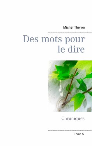 Des mots pour le dire