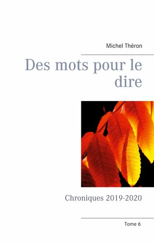 Des mots pour le dire