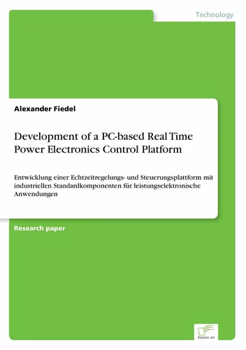 Development of a PC-based Real Time Power Electronics Control Platform