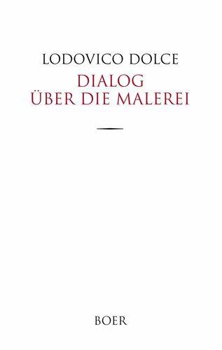 Dialog über die Malerei