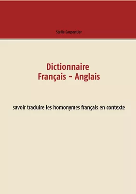 Dictionnaire Français - Anglais