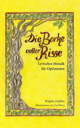 Die Borke voller Risse