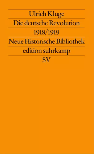 Die deutsche Revolution 1918/1919