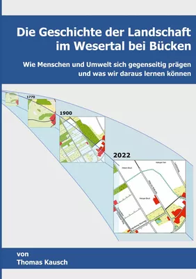 Die Geschichte der Landschaft im Wesertal bei Bücken.