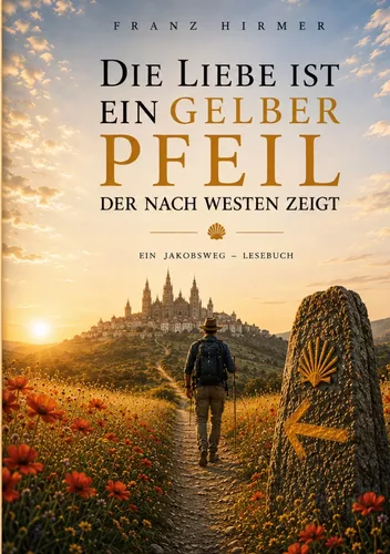Die Liebe ist ein gelber Pfeil, der nach Westen zeigt
