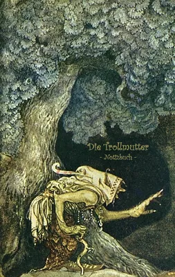 Die Trollmutter - Notizbuch (Trolle und Goblins)
