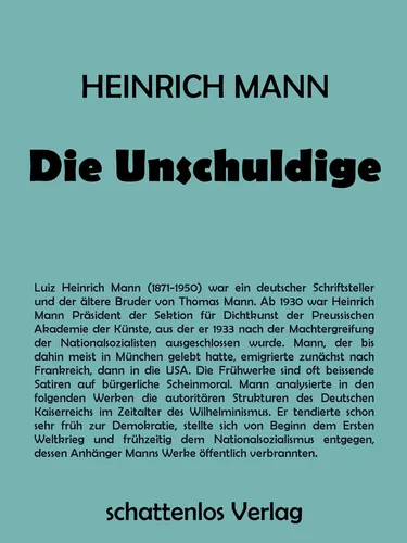 Die Unschuldige