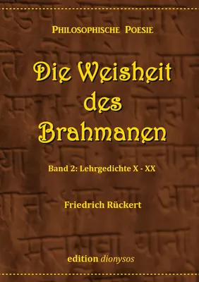 Die Weisheit des Brahmanen