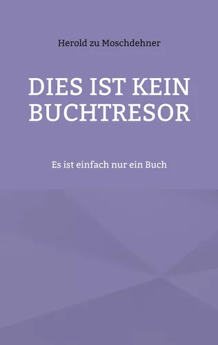 Dies ist kein Buchtresor
