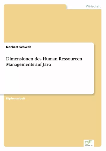 Dimensionen des Human Ressourcen Managements auf Java