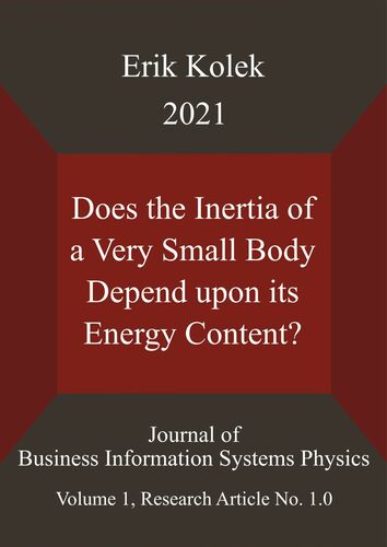Does the Inertia of a Very Small Body Depend upon its Energy Content?