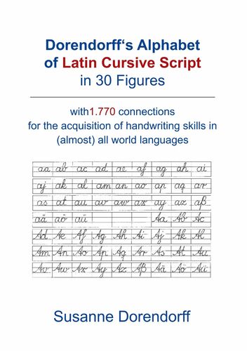 Dorendorff 's Alphabet of Latin Cursive Script in Figures