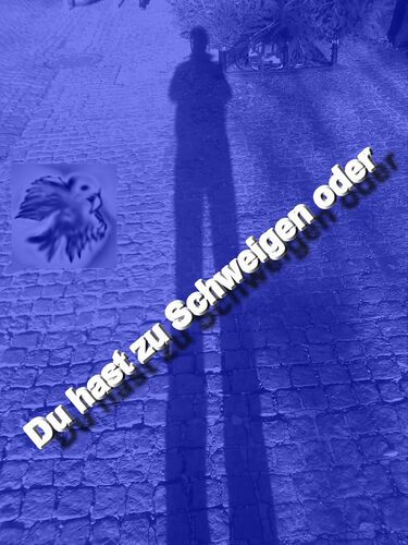 Du hast zu Schweigen oder....