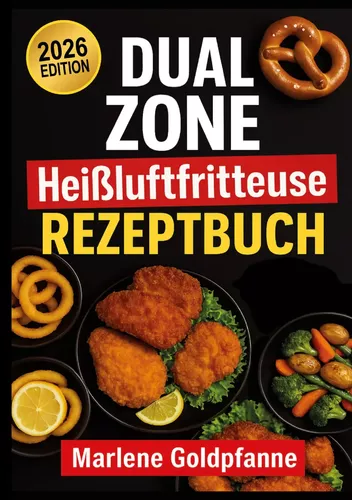 DUAL ZONE Heißluftfritteuse Rezeptbuch