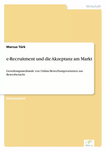 e-Recruitment und die Akzeptanz am Markt