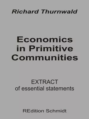 Economics in Primitive Communities