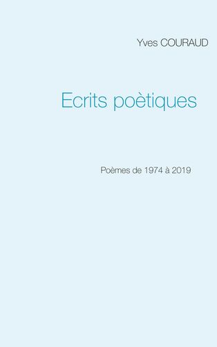 Ecrits poètiques