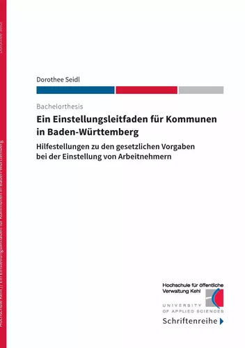 Ein Einstellungsleitfaden für Kommunen in Baden-Württemberg