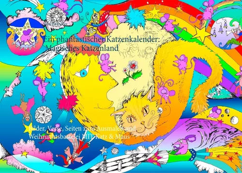 Ein phantastischer Katzenkalender: Magisches Katzenland