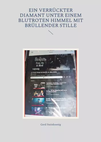 Ein verrückter Diamant unter einem blutroten Himmel mit brüllender Stille